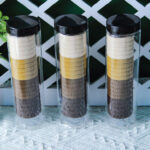 Twenty Milk Tea Color Cotton Hair Ties