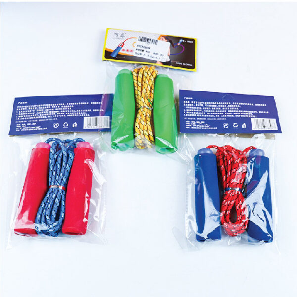Header Cards Packaging Colored Sponge Handle Jump Rope 91482