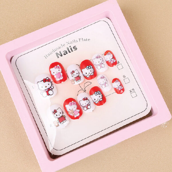 184 Calf Youchuang-Childrens Printed Fake Nails