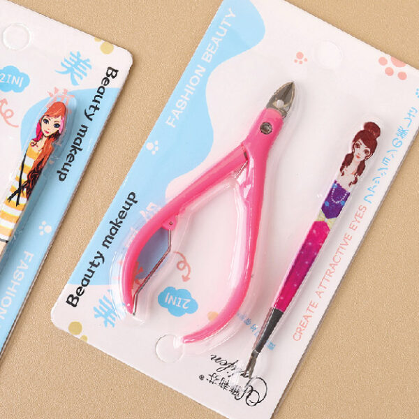 Suction Card Exfoliating Pliers Two-Piece Set