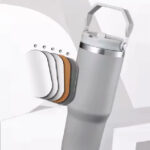 Zj15839 Stainless Steel Tumbler With Straw Reusable Cup - Image 2