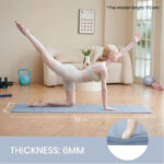 Non Slip Yoga Mat With Carry Strap - Image 2