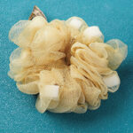 0365 White Cotton Exfoliating Gloves (Bucket Packed) - Image 2