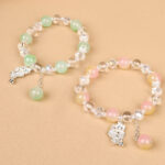 Gradient Butterfly Pendant Bracelet - Image 2