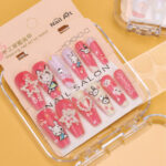 605 Cartoon Multidiamond Long False Nails 4031400082 - Image 2