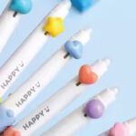 Blue Fruit Lg713755Jz Bean Small Coffee Ink Blue Erasable Gel Pendisplay Rack 3110800314 - Image 3