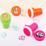 10Pcskit Children Cartoon Stamps Animal - Image 3