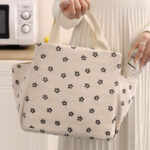 Rh2470 Insulated Lunch Bag  Beigeheartplum Blossom - Image 3