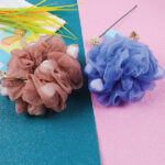 0365 White Cotton Exfoliating Gloves (Bucket Packed) - Image 3