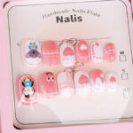 184 Calf Youchuang-Childrens Printed Fake Nails - Image 3