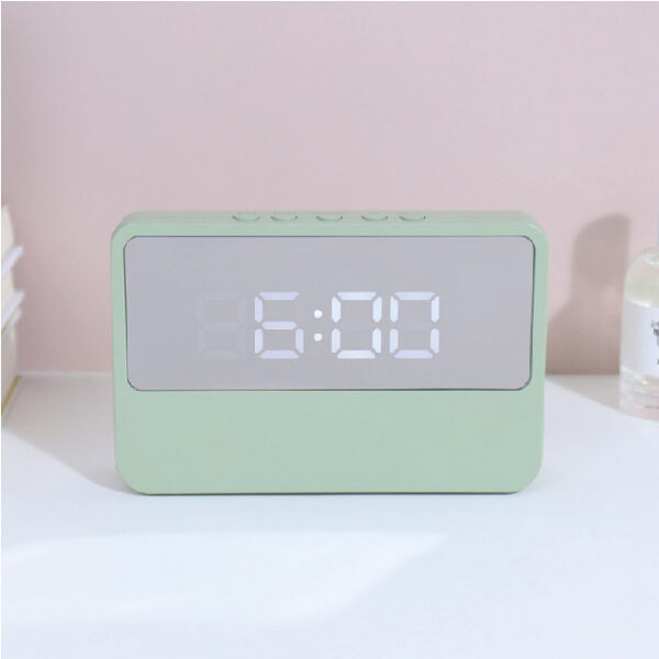 Simple Smart Digital Alarm Clock (Green)