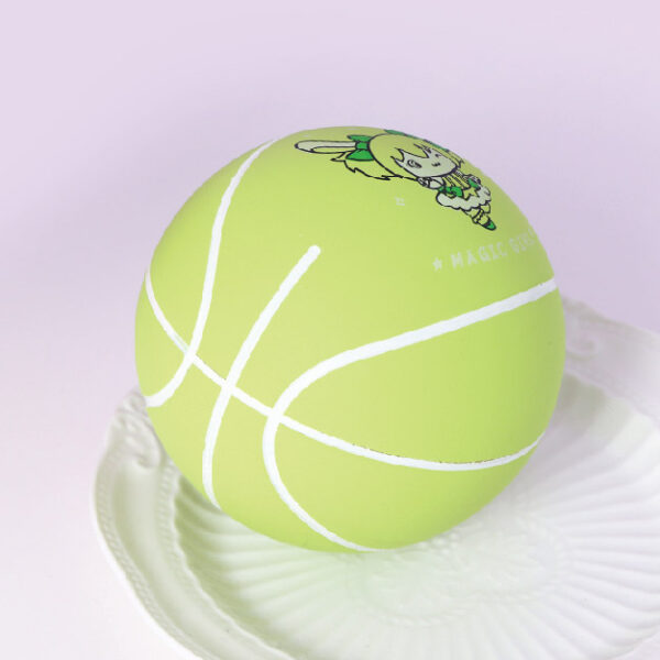 Green Magic Girl Rubber Ball
