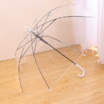 21 Clear Plastic Umbrella (Clear)