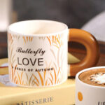 320Ml/10.82Fl.Oz. Romantic Autumn Ceramic Cup