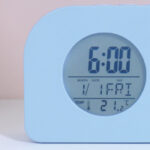 Fashionable Dual Screen Digital Alarm Clock (Blue) - Image 2
