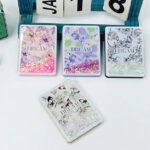 Dream Butterfly Square Glitter Portable Mirror - Image 3