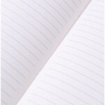 Heart Plush Lined Notebook A5 80 Sheets (Green) - Image 3