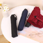 Solid Color All-Match Folding Umbrella - Image 3