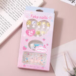 Cute Fun Diy 3-In-1 Fake Nails Set 7No