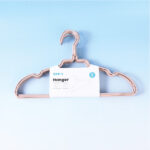 16Inches Plastic Coating Clothes Hanger 8 Pcs