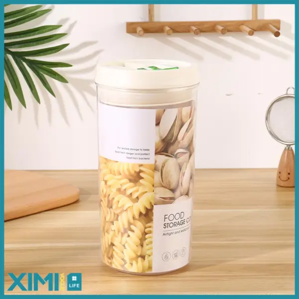 Round Airtight Food Storage Container (1800ml)