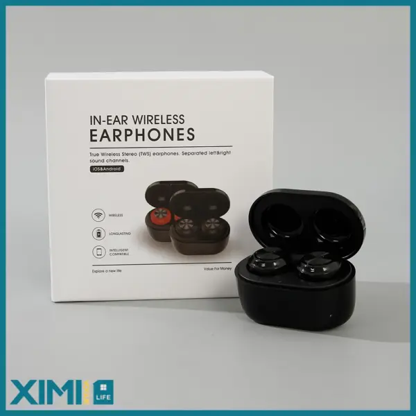 TWS In-Ear Wireless Earphones-T10 (Black)