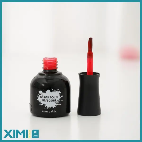 Gel Nail Polish Base Coat 10ml/0.3fl.oz. (Light Hot Pink)