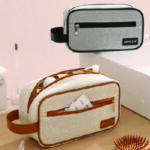 Rh2551 Mens Grooming Bag Large Capacity Toiletry Organizercosmetic Bag