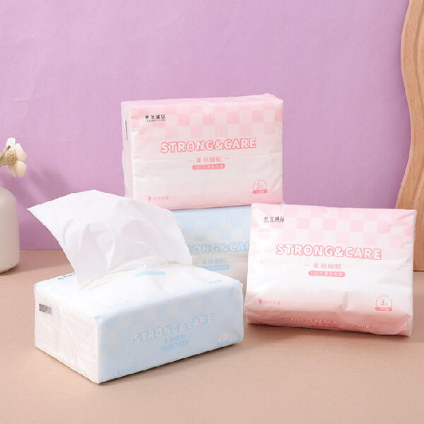 Gradient Checkerboard 4-Pack Tissue (100 Sheets, 3-Ply)