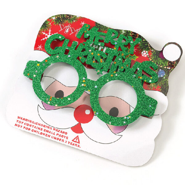 Pocket New Santa Gold Pink Glasses