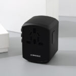 Universal Charger Adapter for Worldwide Use - Black