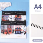Fashion Street Spiral Sketchbook A4 30 Sheets
