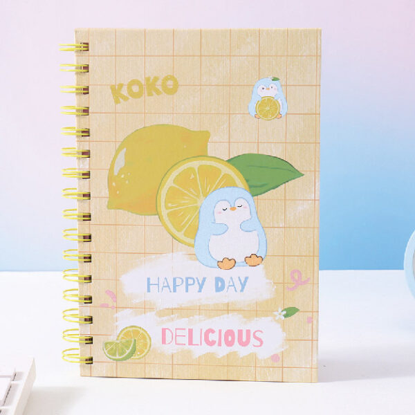 Cool Fruit Series Weekly Planner Notebook A5 90 Sheets (Koko)