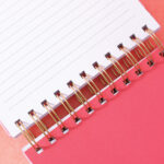 Cherry Mixed Pages Spiral Notebook 153x197Mm 100 Sheets (Pink) - Image 2