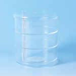 Rotating Jewelry Plastic Storage Box (Clear) - Image 2