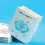 St602-04 Bow Tie Medium Gift Bag (Vertical) 19.5*9.5*24.5 - Image 2