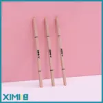 Octagonal 2-in1 Eyebrow Pencil and Eyelashes Brush – Dark Grey - Image 2