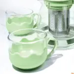 Classic Kettle & Cups Set 5 PCS (Green) - Image 2