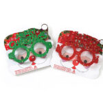 Pocket New Santa Gold Pink Glasses - Image 2
