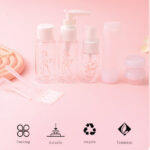 Pink Series Portable Sub-Bottling Bottles 9 Pcs - Image 2