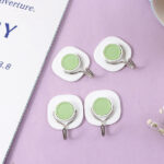 Simple Square Hooks 4Pcs (Colorful) - Image 2