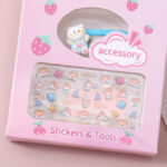 Cute Fun Diy 3-In-1 Fake Nails Set 7No - Image 3