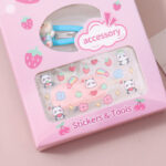 Cute Fun Diy 3-In-1 Fake Nails Set 9No - Image 3
