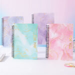 Colorful Geography Spiral Lined Notebook A5 80 Sheets - Image 3