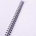 Gradient Color Geometry Spiral Lined Notebook A5 80 Sheets - Image 3