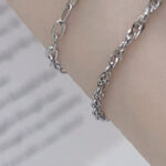 Trendy Fashionable Metal Bracelet #08 - Image 3