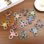 166-3 Dynamic Graffiti Finger Spinning Top Toy - Image 3