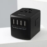 Universal Charger Adapter for Worldwide Use - Black - Image 3