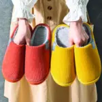 Simple  Indoor Non-Slip Thick Sole Indoor Slippers