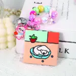 Cute Puppy Square Stylish Hanging Mirror For Bag